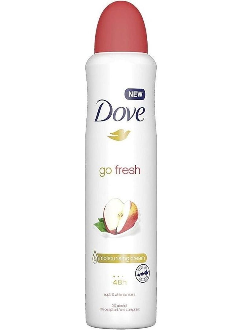 Dove Go Fresh Spray Apple And White Tea 250 ML