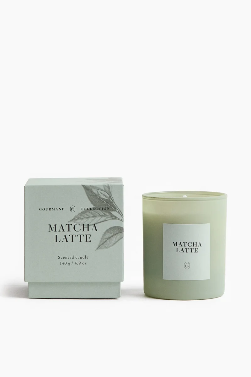 H&M Scented candle in glass holder