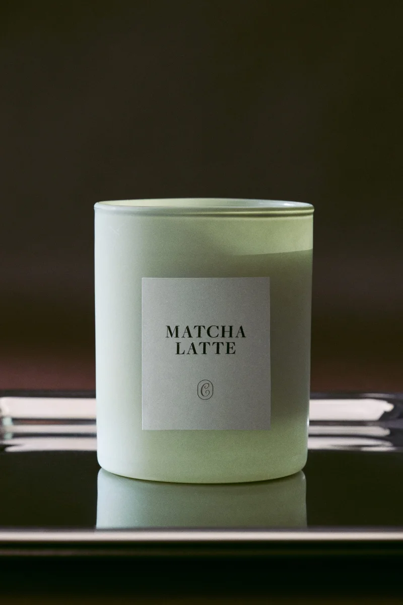 H&M Scented candle in glass holder