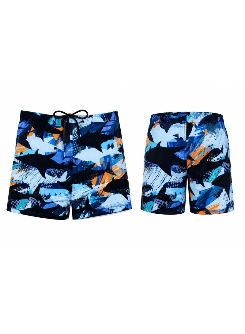 Toy Box Quick Dry Swimming Shorts Breathable Beachwear Short Pants For Boys Kids, Size 36(2XL) - Image 1