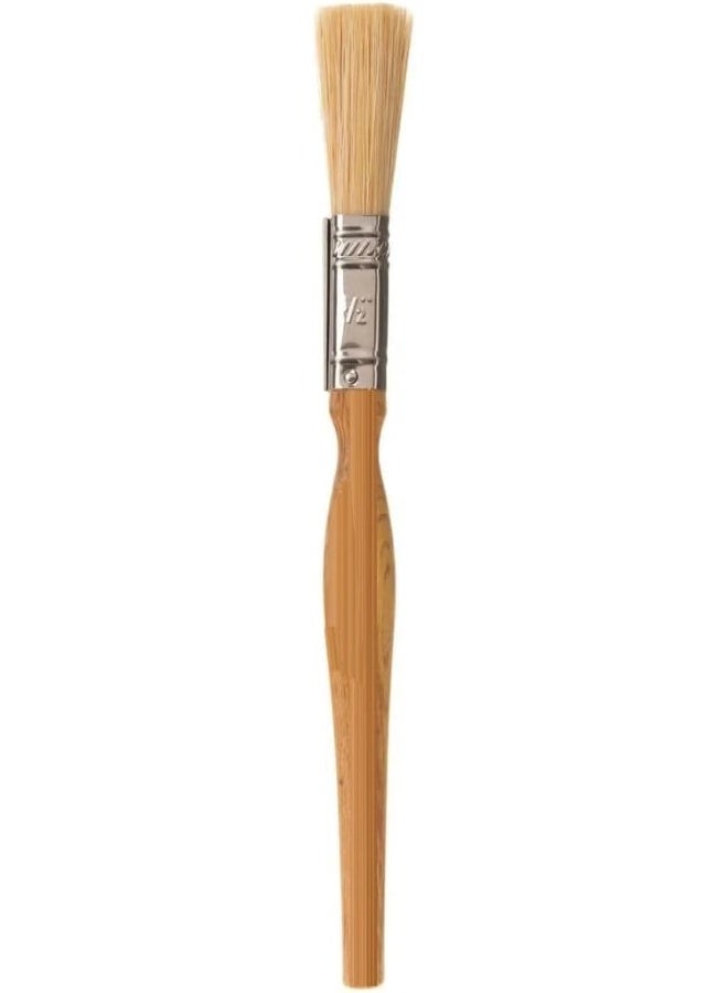 Royal Apex Paint Brushes Long Quality Bristles/Comfortable Wooden Handle For All Types Of Painting 1/2 Inch  - Image 1