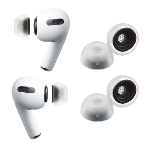 AZLA MAX for Airpods Pro 1st & 2nd Gen (M) Airpod Ear Tips Replacement Premium Silicone Ear Tips - Image 1