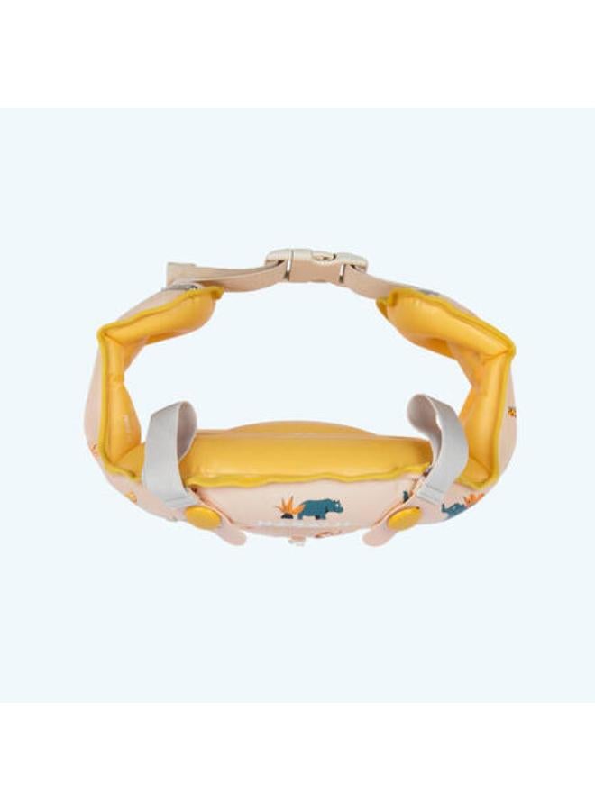 نابايجي عوامة حمام سباحة بكتافات متدرجة للأطفال - بيج بطبعة سافانا - Image 3