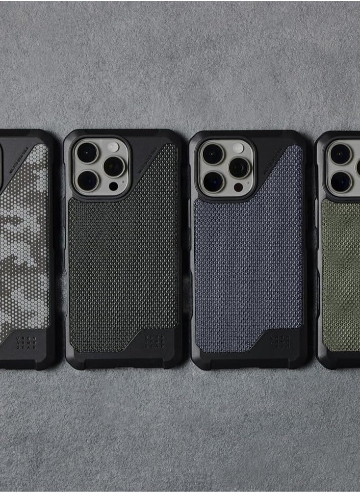 Urban Armor Gear - UAG Metropolis LT MagSafe for iPhone 16 PRO Case Cover [18 Feet Drop tested]  - Kevlar Olive - Image 1