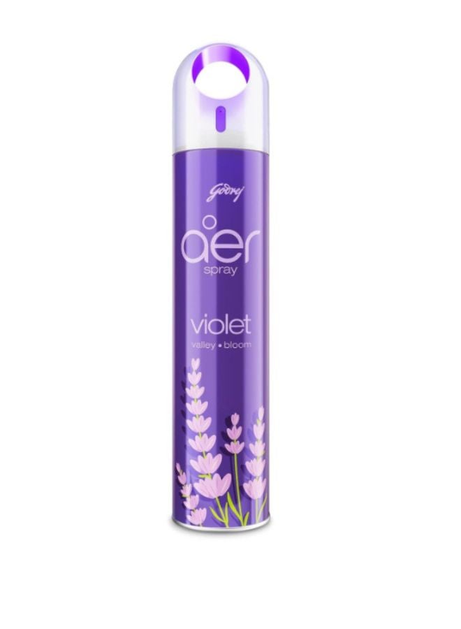 Godrej Aer Air Freshener Spray Violet Valley Bloom Violet 300ml - Image 2