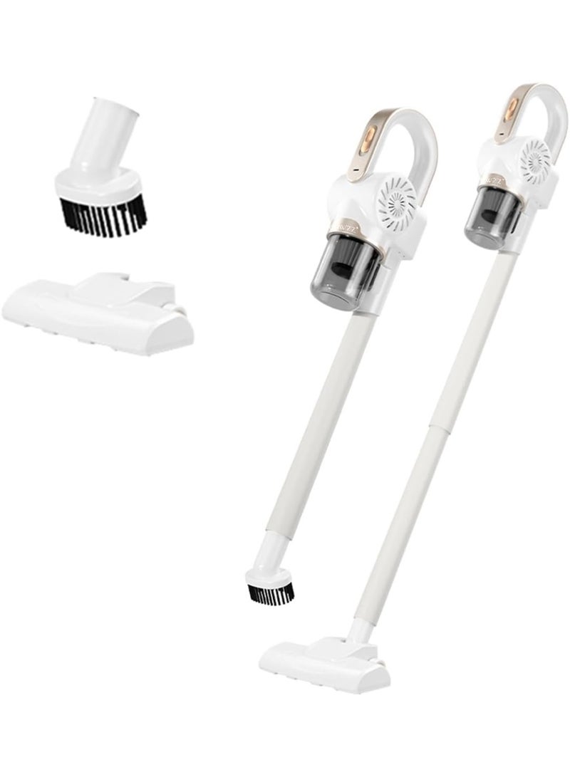 Occuwzz 2-In-1Vertical Handheld Vacuum Cleaner with 280ml Dust Cup - 3000mAh Strong Suction Power for Car Home Kitchen - Image 1