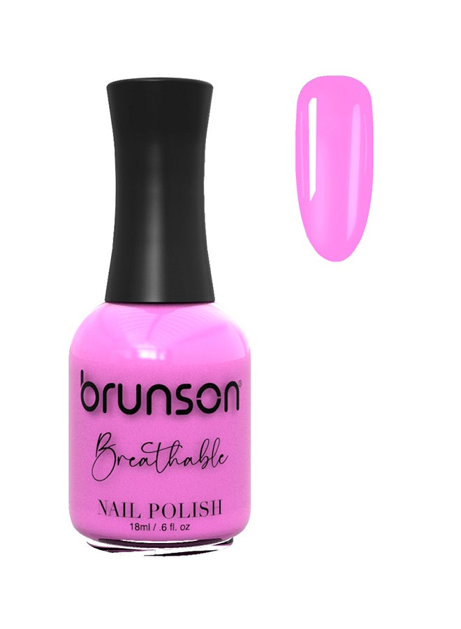 Breathable Nail Polish Halal nail polish Wudu friendly Quick-Dry Vegan long lasting but easy peel off   18ml BH155