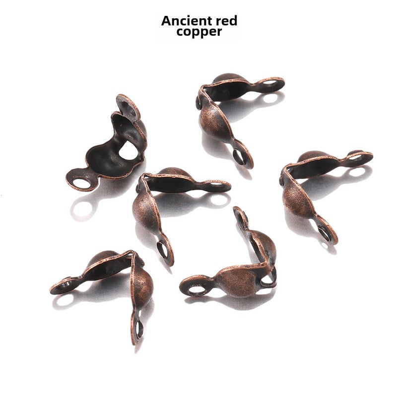 DIY Jewelry Accessories Snap Double-Sided Fasteners Ancient red copper Ancient red copper