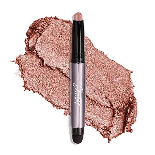 Julep Eyeshadow 101 Cream-to-Powder Waterproof Shadow Stick – Rose Shimmer – Long-Lasting, Crease-Proof, Pearlescent Rose Shimmer Cream Eyeshadow with Built-in Smudger - Image 1