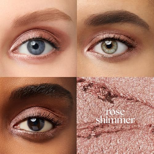 Julep Eyeshadow 101 Cream-to-Powder Waterproof Shadow Stick – Rose Shimmer – Long-Lasting, Crease-Proof, Pearlescent Rose Shimmer Cream Eyeshadow with Built-in Smudger - Image 2