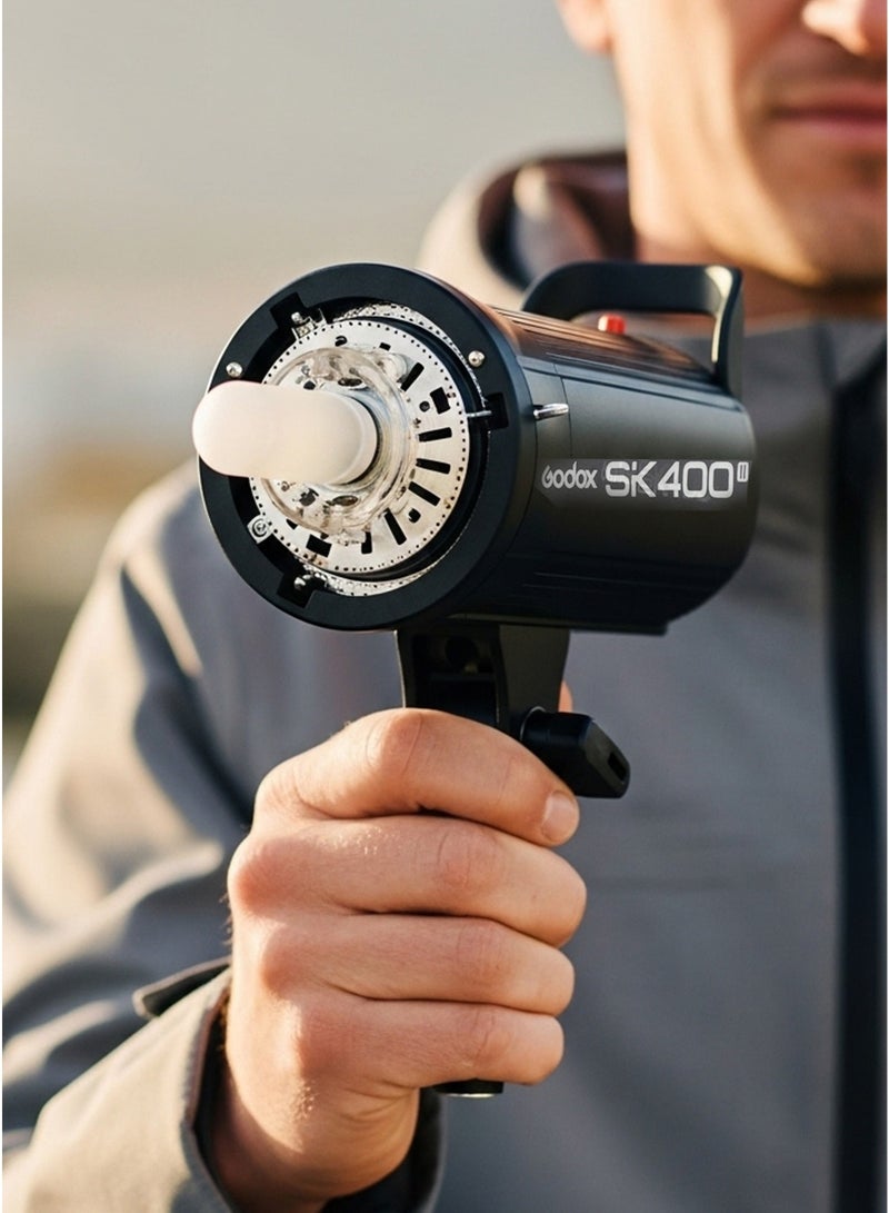 جودوكس ضوء فلاش ستروب احترافي مدمج 400 وات مدمج من Godox 2.4G نظام X لاسلكي GN65 5600K مع مصباح تشكيل 150 وات لصورة منتجات التجارة الإلكترونية والتصوير الفوتوغرافي لأسلوب الحياة - Image 2