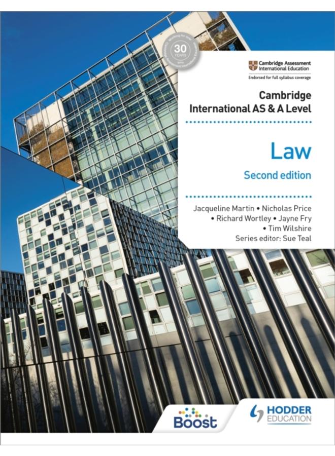 Cambridge International AS and A Level Law Second Edition 