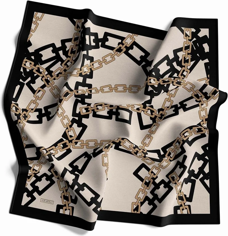 ARMINE Nostalgia Series Sura Silk Scarf 8736DS-01