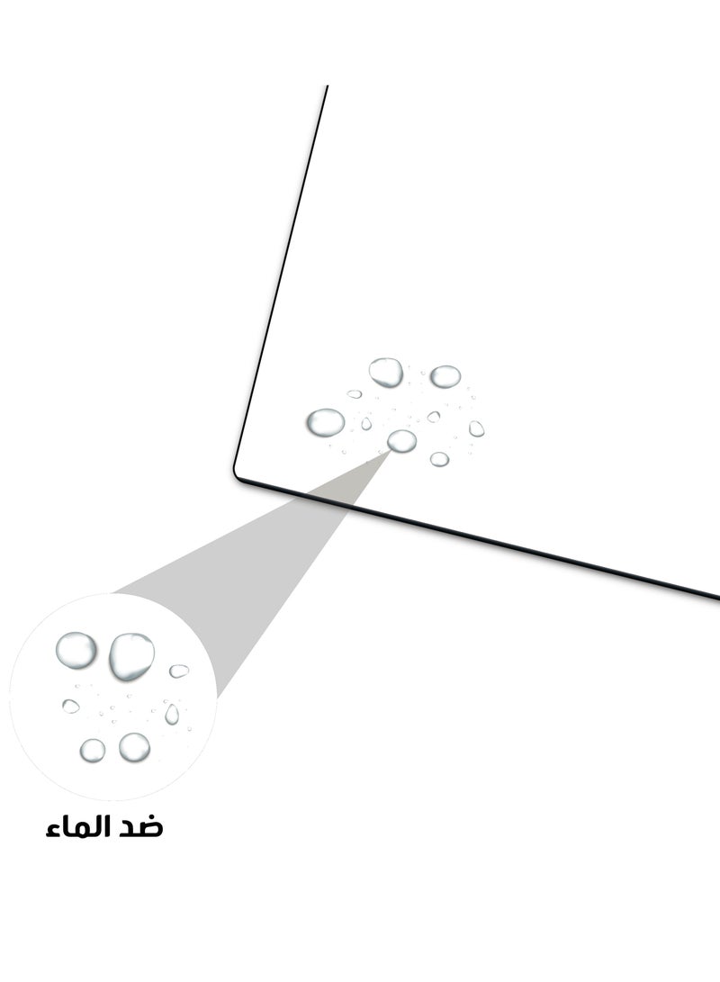ASA Extended Mouse Pad 90x40cm Non-Slip Rubber Base with Stitched Edges, Smooth Cloth Surface, Waterproof  - Image 5