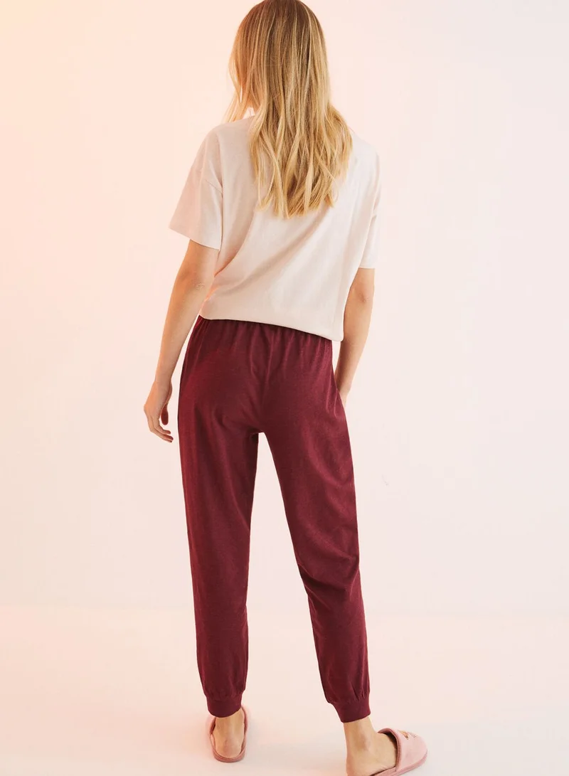 women'secret High Waist Printed Pyjama