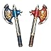 Liontouch Noble Knight Foam Axes for Boys Blue Red Age 38 Years Medieval Pretend Play Toy Set for Boys Safe Weapon Accessories for Dress Up Knight Costumes - Image 3