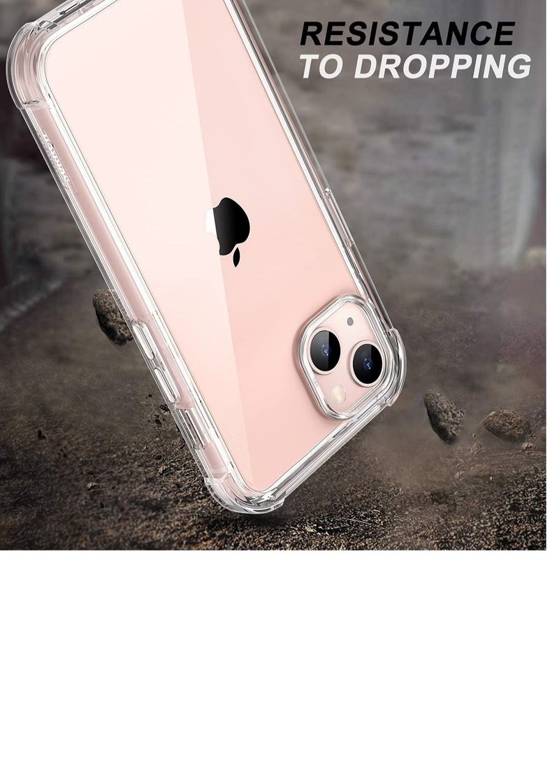 vesus Compatible with iPhone 14 Pro Max Clear Case,[Built in Screen Protector] Full Body Protection Hard Shell+Soft TPU Bumper Shockproof Rugged Cover for iPhone 14 Pro Max - Image 2
