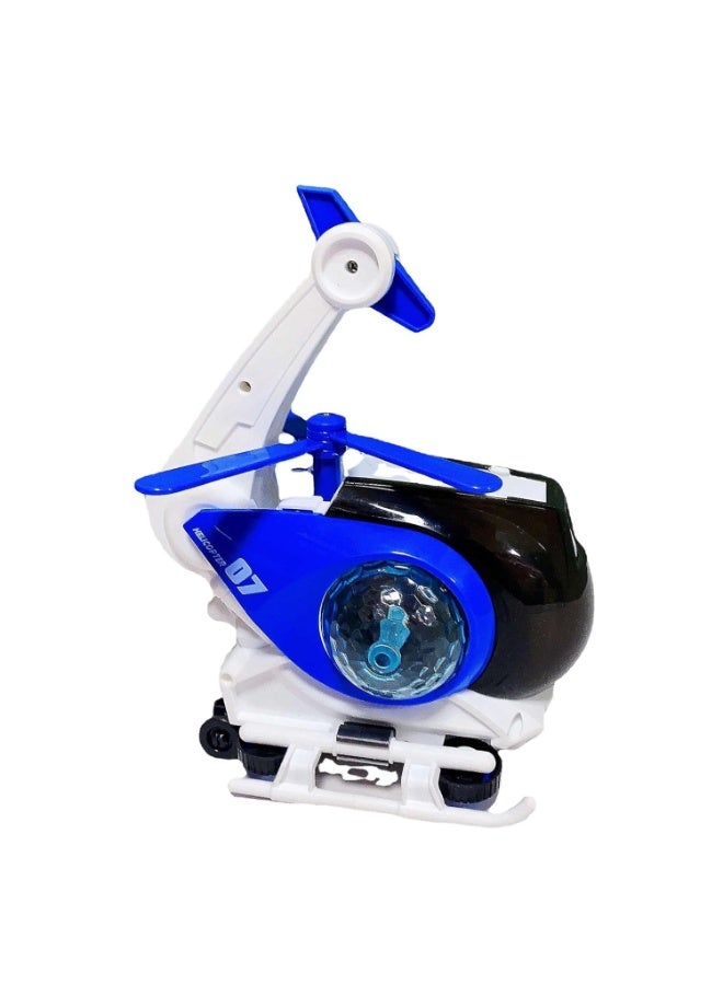 Kids Electric Helicopter Toy – 360° Rotating Aircraft With Lights & Music, Battery Operated (+3 Years) - Image 3