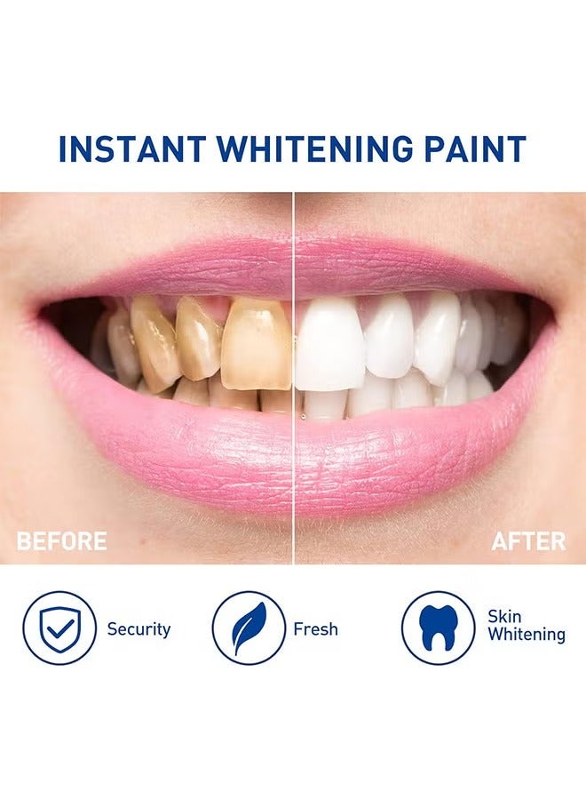 efero Teeth Whitening Pen, Cleaning Serum Remove Plaque Stains Dental Tools Whiten Teeth Oral Hygiene Tooth Whitening Pen Effective Transparent White Teeth Tooth Whitener Bleach Ph Neutral - Image 5