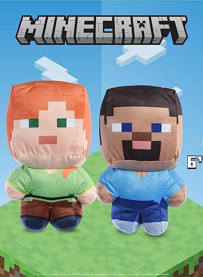 ماين كرافت مجموعة من عشرينات ماينكرافت للحيوانات الأليفة - أليكس وستيف بزي الكلاب | تفاصيل المنتج: مجموعة حيوانات أليفة من شركة مويانج ستوديوز | هدايا للأطفال الذين يحبون ألعاب الفيديو. - Image 3