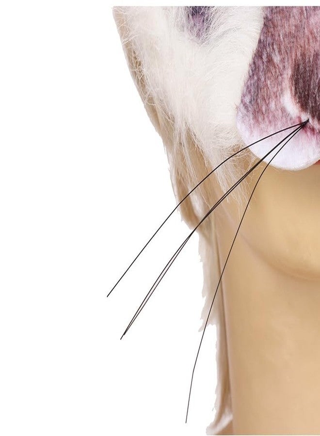 Hosfairy 1Pcs Halloween Rabbit Mask Animal Rabbit Mask Animal Face Mask for Halloween Easter Costume Party Cosplay Props - Image 5