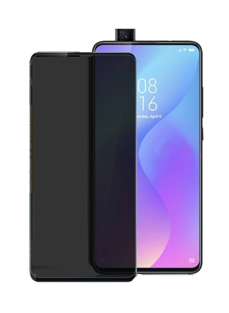 Super Tempered Glass Screen Protector Anti-Spy Privacy Designed For Xiaomi Mi 9T Full Screen Coverage And Bubble Free - Image 1