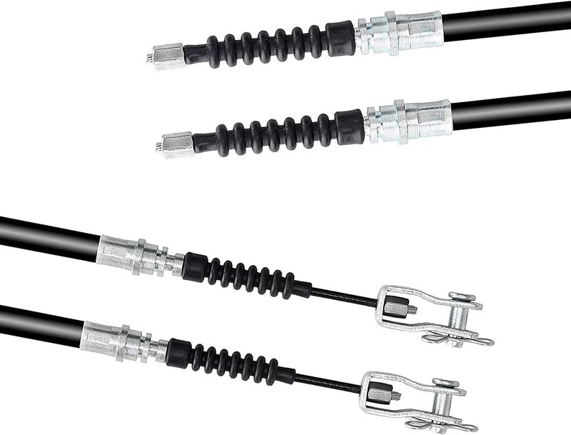 LEAPGOMAX Golf Cart Club Car DS Brake Cables - 42 Inch for Driver and Passenger Side - Image 4