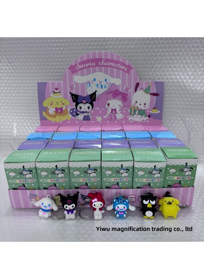 Blind Box Bracelet Hole Music Blind Box Bracelet Children Diy Beaded Gift Box Tide Toy Wholesale-Color:Sanrio Blind Box  - Image 1