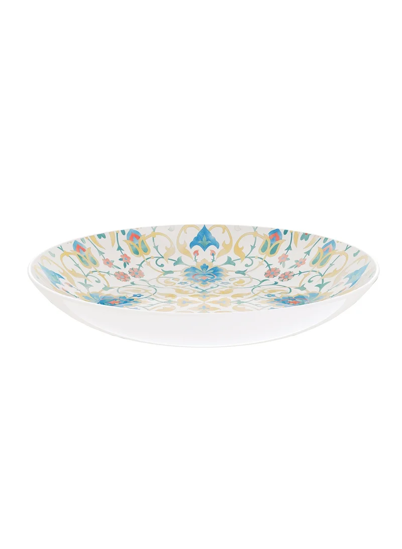 TRAMONTINA Tramontina Hayat 21cm Ramadan Themed Decorated Porcelain Soup Plate