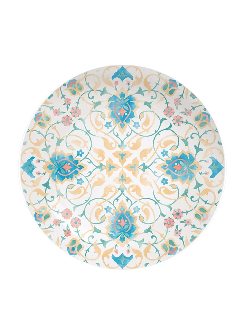 TRAMONTINA Tramontina Hayat 21cm Ramadan Themed Decorated Porcelain Soup Plate