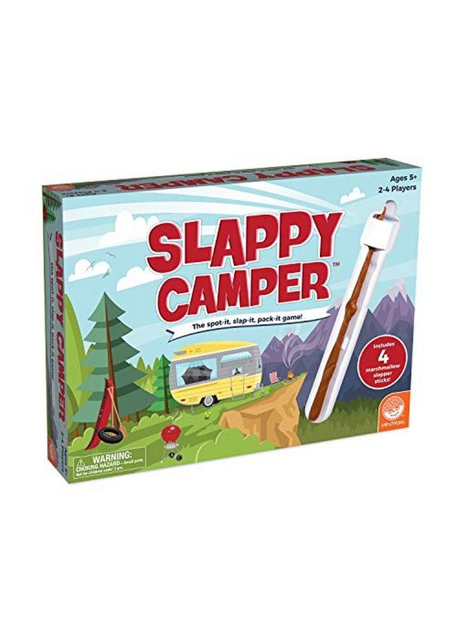 Mindware Slappy Camper A Think Fast & Pack Your Camper Game Outrageously Fun For Kids & Adults Of All Ages Great Gift The Whole Family Can Enjoy Ages 5+ - Image 1
