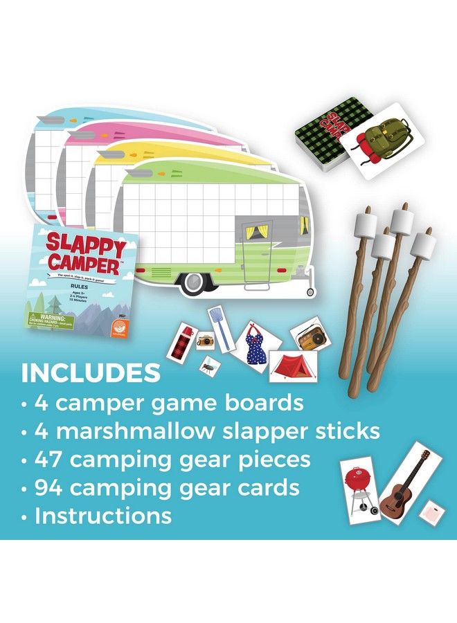 Mindware Slappy Camper A Think Fast & Pack Your Camper Game Outrageously Fun For Kids & Adults Of All Ages Great Gift The Whole Family Can Enjoy Ages 5+ - Image 3
