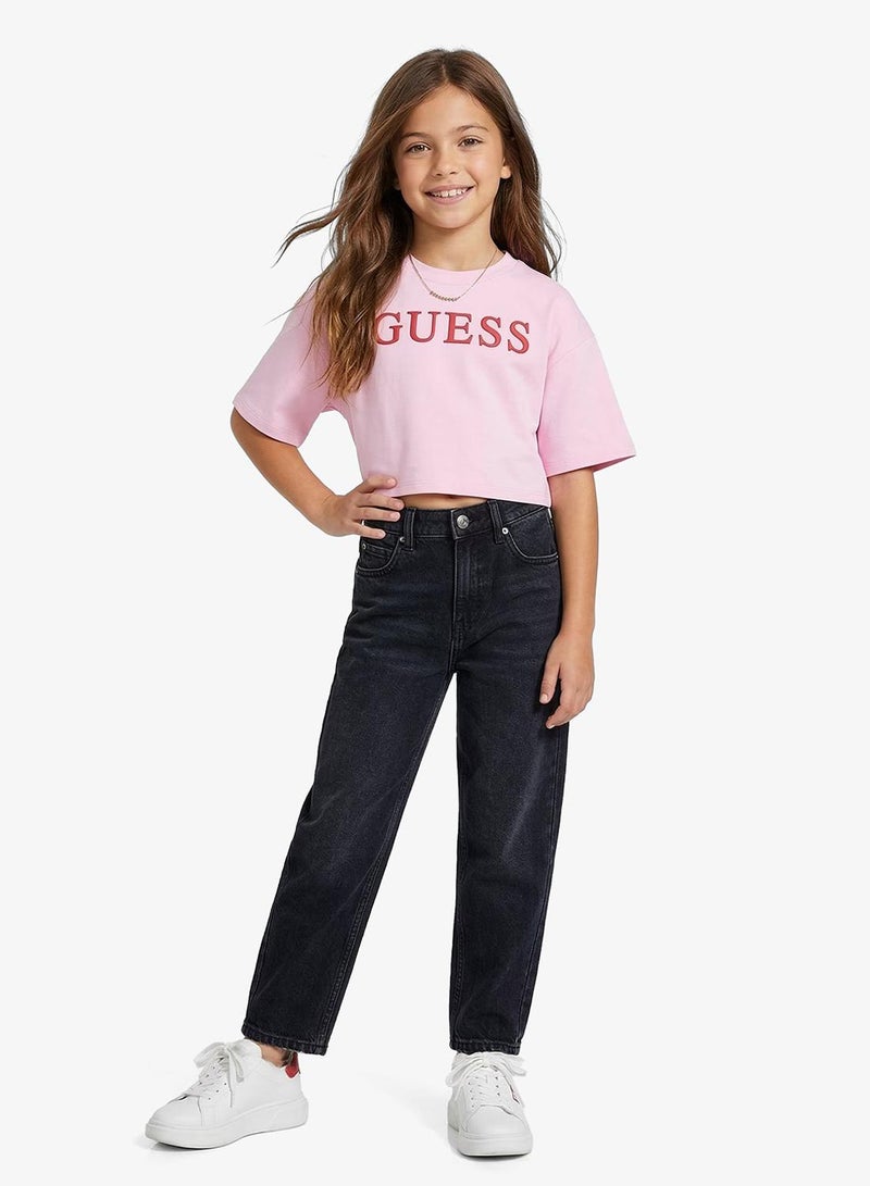 GUESS Youth Graphic Crew Neck T-Shirt - Image 1