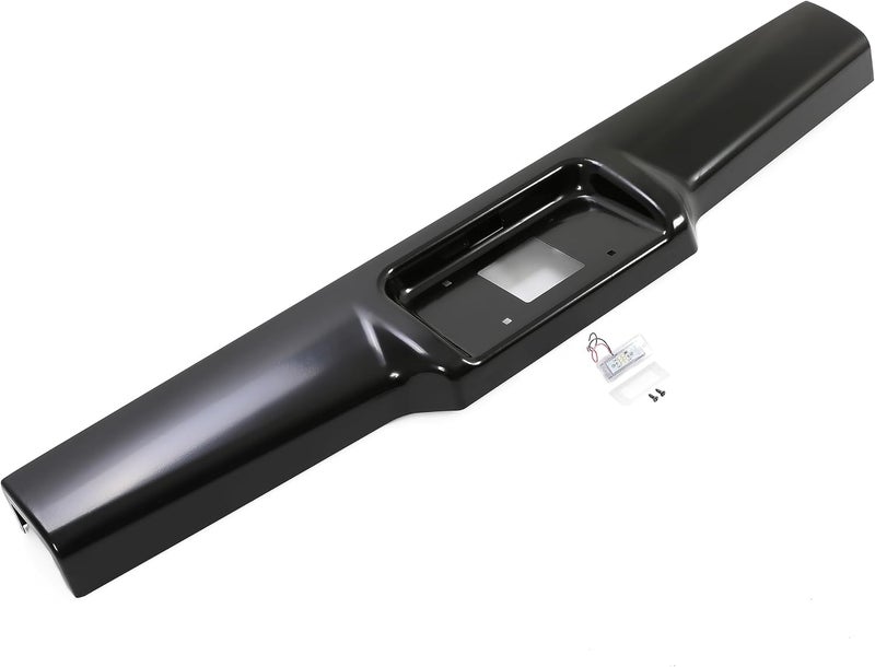 ECOTRIC Rear Bumper Roll Pan Compatible with 1982-1993 Chevy S10 GMC S15 Sonoma W/Light Pickup Steel - Image 5