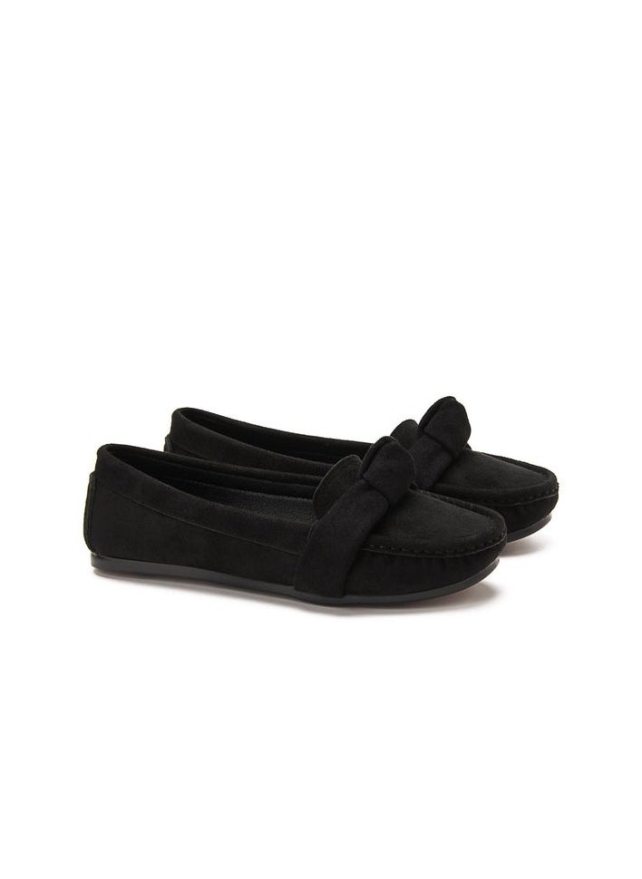 TGS - Knot Suede Loafers - Image 1