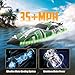 volantexrc Brushless RC Boats for Adults 35MPH Fast Remote Control Boat for Lakes Full Proportional Boat High Speed RC Boats for Adults 79706 - Image 4