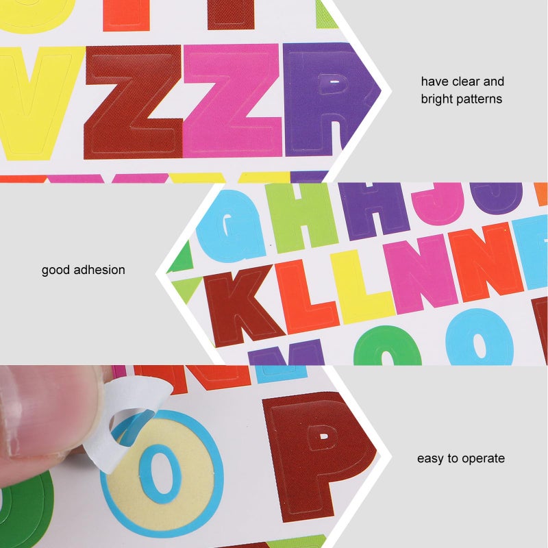 Self Adhesive Alphabet Letter Stickers 50pcs for Scrapbooking DIY Crafts Journals Decoration - Image 5