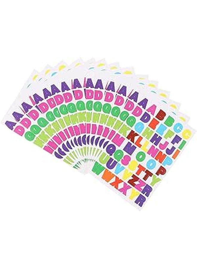 Self Adhesive Alphabet Letter Stickers 50pcs for Scrapbooking DIY Crafts Journals Decoration - Image 1