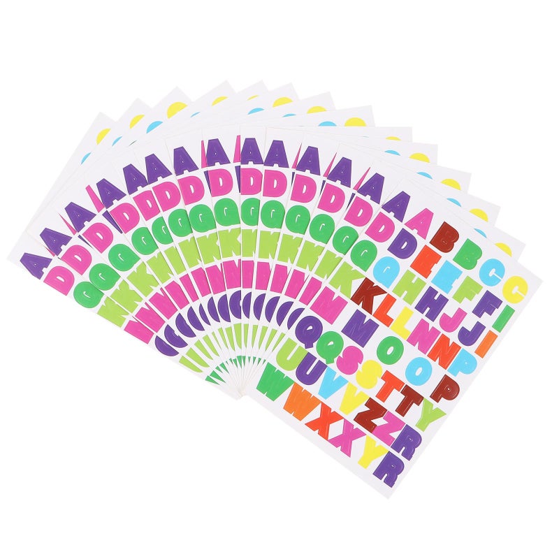 Self Adhesive Alphabet Letter Stickers 50pcs for Scrapbooking DIY Crafts Journals Decoration - Image 2