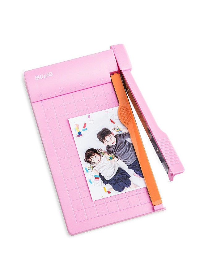 Kw-trio Mini Paper Trimmer Guillotine Cutter 6 Inch (160mm) Cut Length Desktop Paper Cutting Machine with Security Cutter Head for Craft Paper Photos Cards Scrapbooking Office Home Supplies  - Image 1