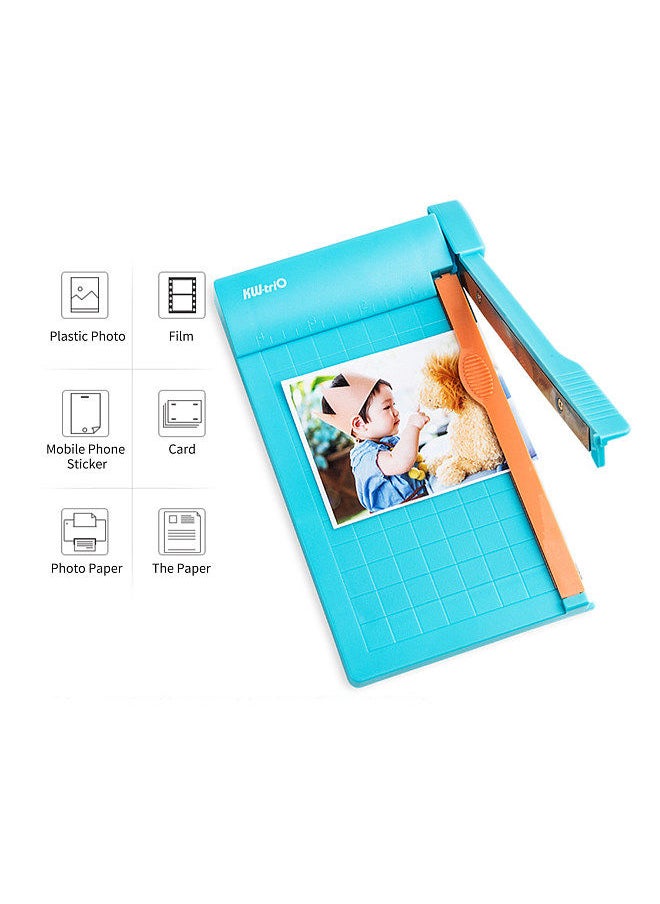 Kw-trio Mini Paper Trimmer Guillotine Cutter 6 Inch (160mm) Cut Length Desktop Paper Cutting Machine with Security Cutter Head for Craft Paper Photos Cards Scrapbooking Office Home Supplies  - Image 2