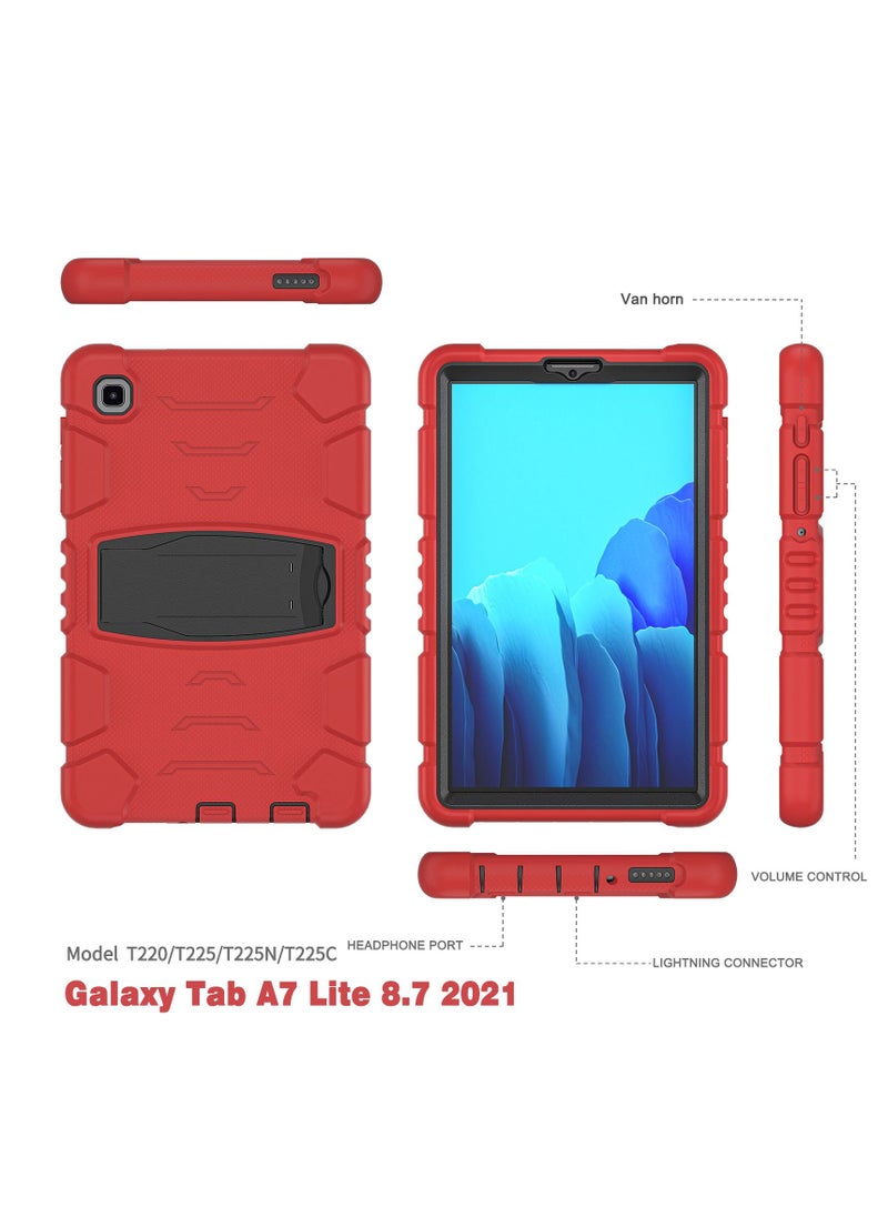 GULFLINK Gulflink Protective Back Case Cover for SAMSUNG Tab A7 lite T220/T225/T225N/T225C/T227U 8.7 inch red  - Image 3