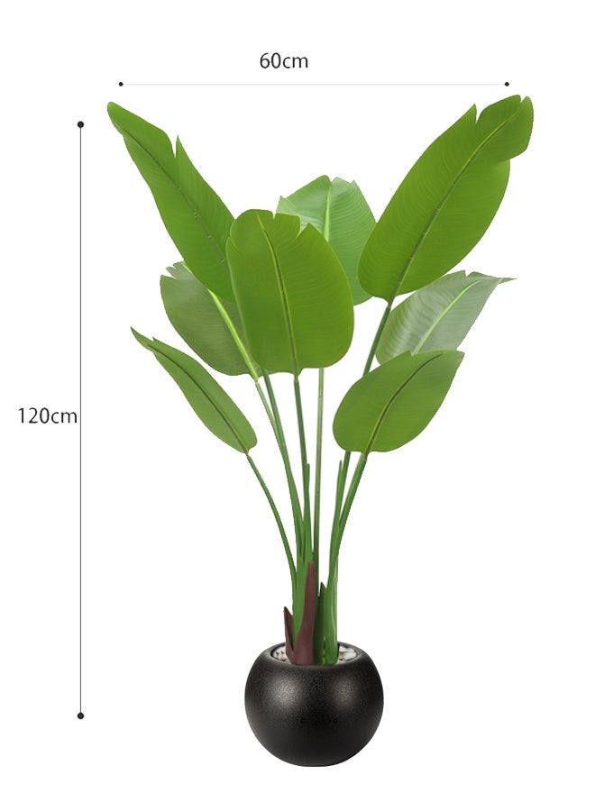 keke Decorative Faux Plant for Indoor & Outdoor Use, Realistic Greenery for Home, Office, Living Room, Patio or Entryway Decor 120CM - Image 2