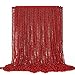 EOBOH 72PCS Bead Necklace Red Christmas Bead Stuff Party Favors 33 Necklaces Festival Parade Throw Accessories for Wedding Birthday Valentines Mardi Gras Christmas Celebrations Decorations - Image 2