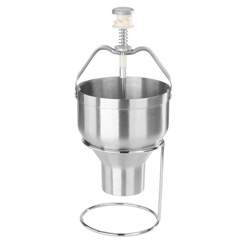 New Star Foodservice New Star Foodservice 37470 Commercial Grade Stainless Steel 188 Pancake Dispenser with Stand Silver 