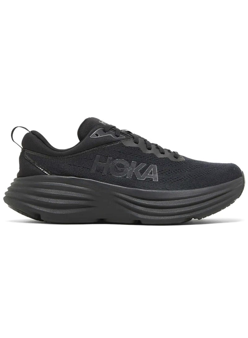 Hoka One One Hoka One One Bondi 8 Black Unisex Sneakers  - Image 1
