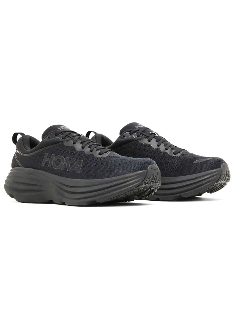 Hoka One One Hoka One One Bondi 8 Black Unisex Sneakers  - Image 2
