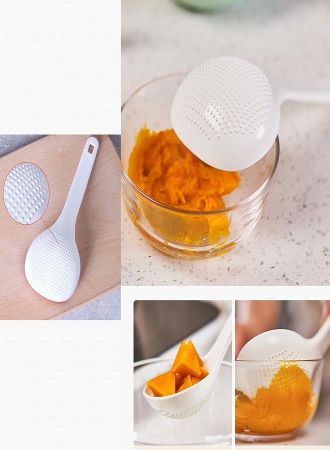 MXY Plastic Soup Ladle Spoon Small Soup Scoop for Ladling Out Skilly Oatmeal Kitchen Tool - Image 5