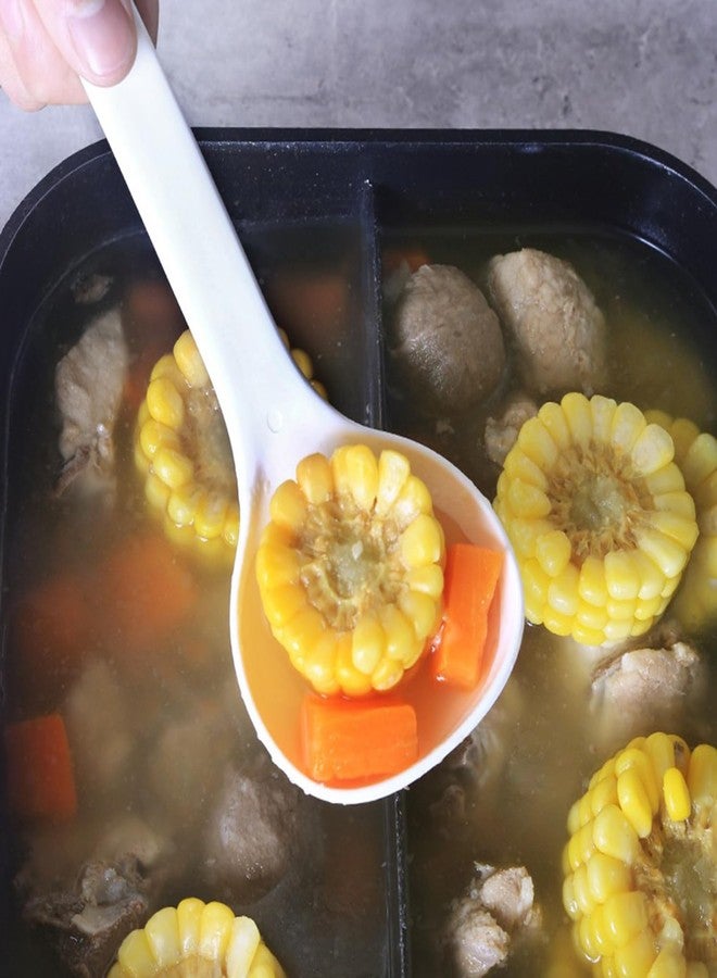 MXY Plastic Soup Ladle Spoon Small Soup Scoop for Ladling Out Skilly Oatmeal Kitchen Tool - Image 2