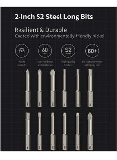 Y&D Electric Screwdriver, 3.6V Cordless Screwdrive Set, All-in-One Design, USB-C Charging Cable, Manual & Electric, LED Shadowless Light, 3 Torque, 5N.m 1500mAh, 12Pcs Bit for Electrical Repairs  - Image 4
